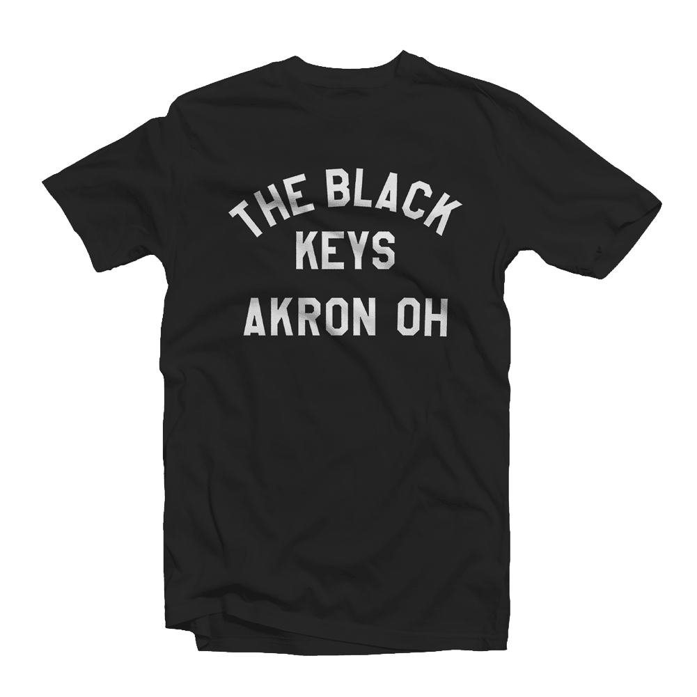 AKRON OH - ブラックTシャツ