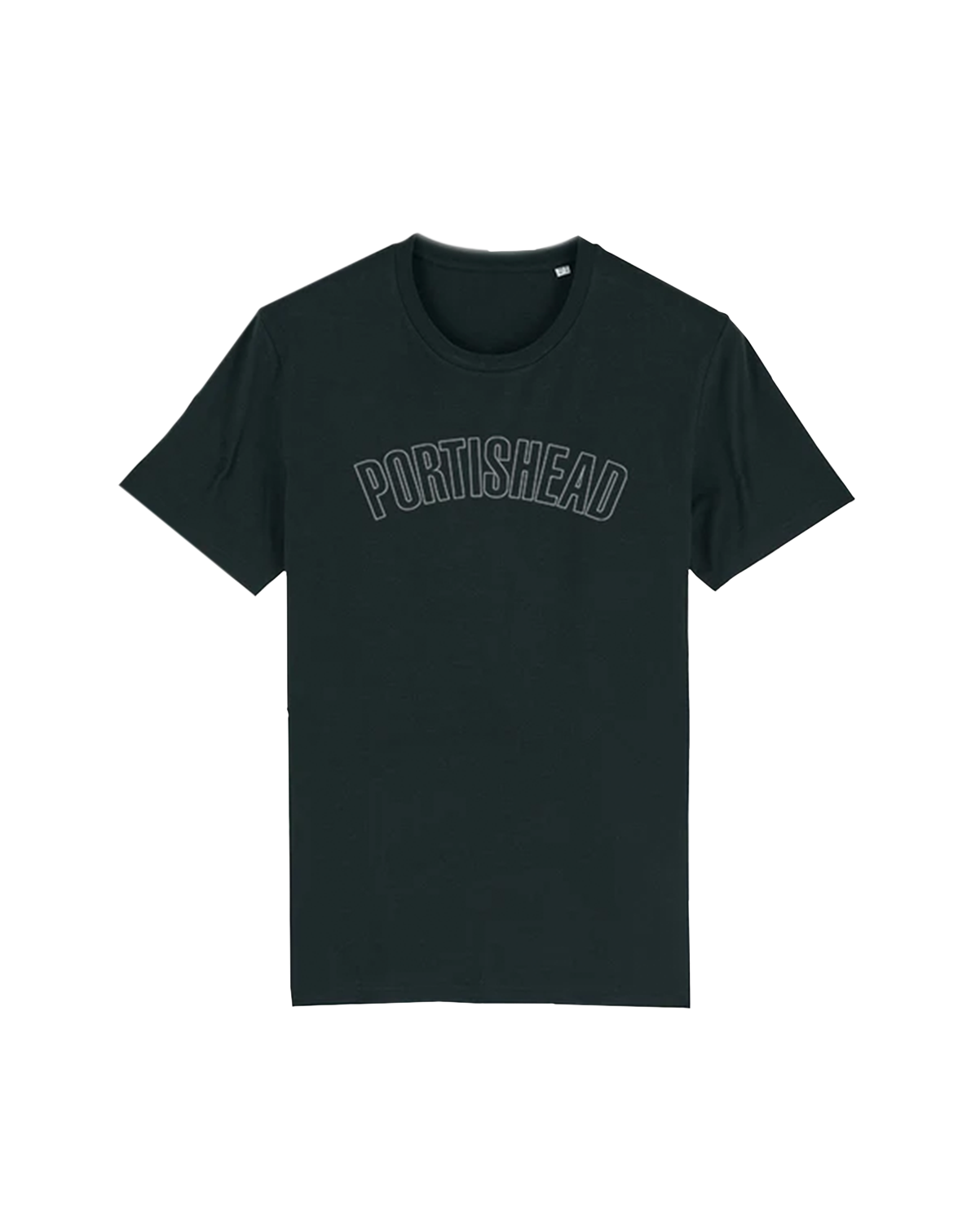 OUTLINE LOGO - ブラックTシャツ