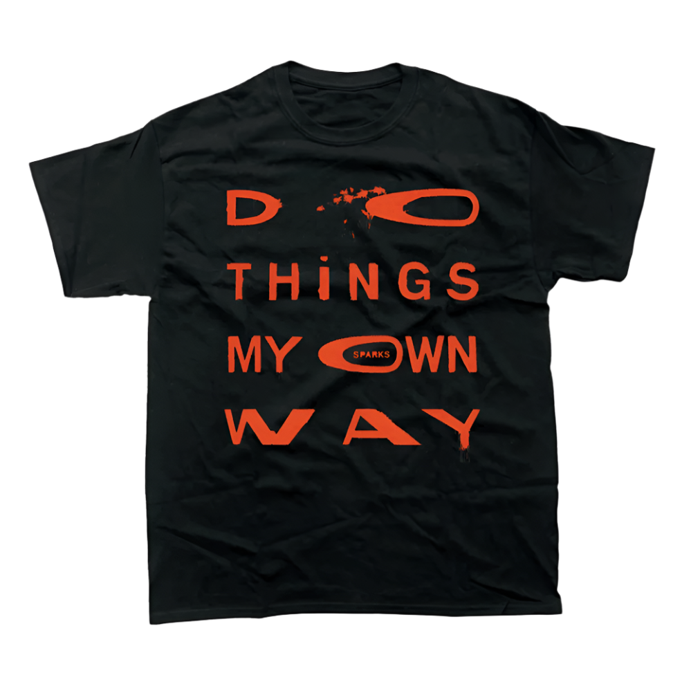 DO THINGS MY OWN WAY - ブラックTシャツ